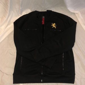 Express black zip up